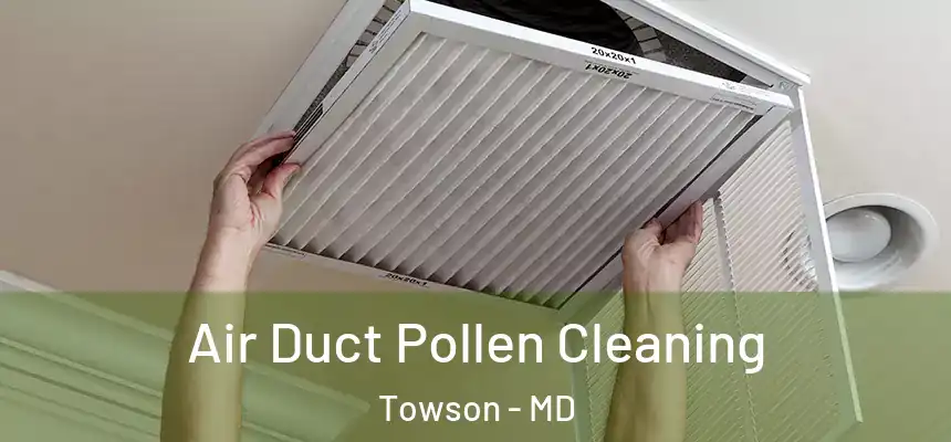 Air Duct Pollen Cleaning Towson - MD