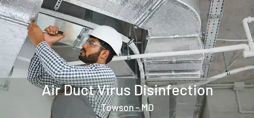 Air Duct Virus Disinfection Towson - MD